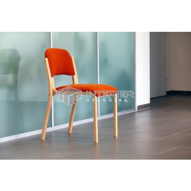 Židle celočalouněná STEP B buková