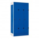 Šatní skříň kovová 3-dveřová 