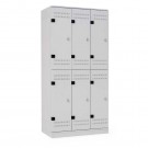 Šatní skříň kovová 6-boxová 