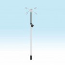 Infuzní stojan nasazovací do držáku hrazdy, 4 háčky, komaxit